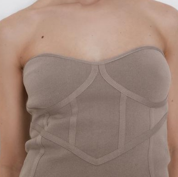 Zara Tops - Zara strapless bustier corset